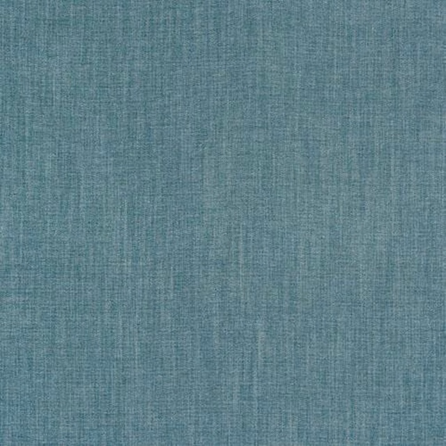 Soft dusty teal woven fabric with a fine linen-like texture