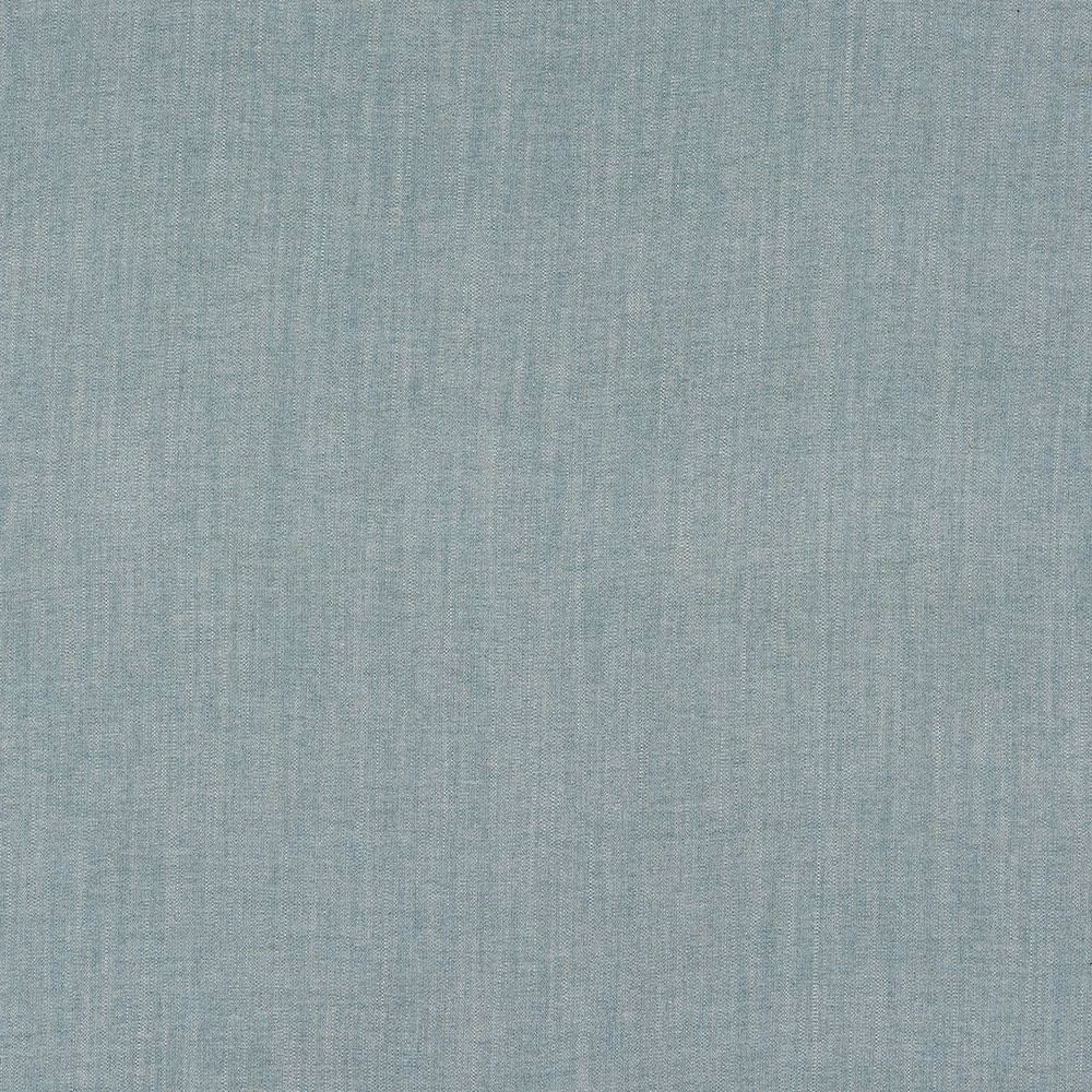 Pale blue plain woven upholstery fabric with subtle linen texture