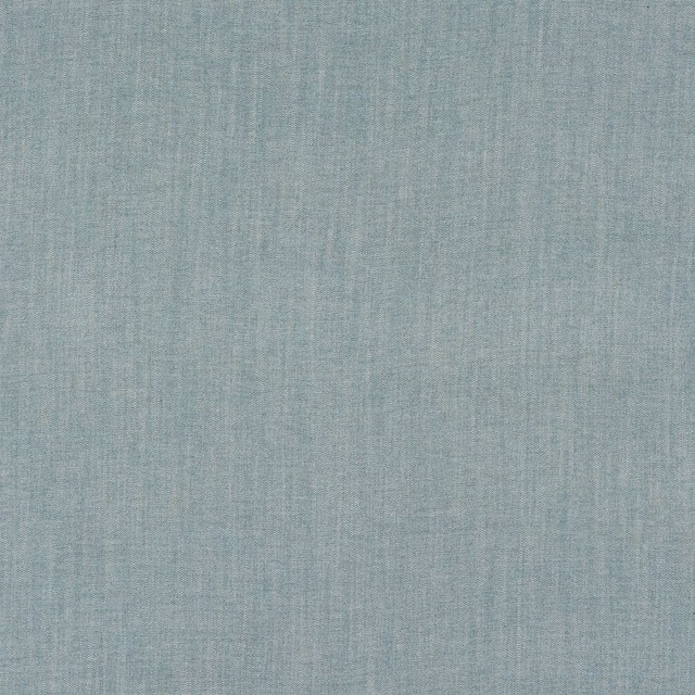 Pale blue plain woven upholstery fabric with subtle linen texture