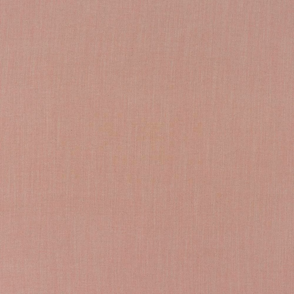 Soft blush pink plain weave upholstery fabric with subtle slub texture
