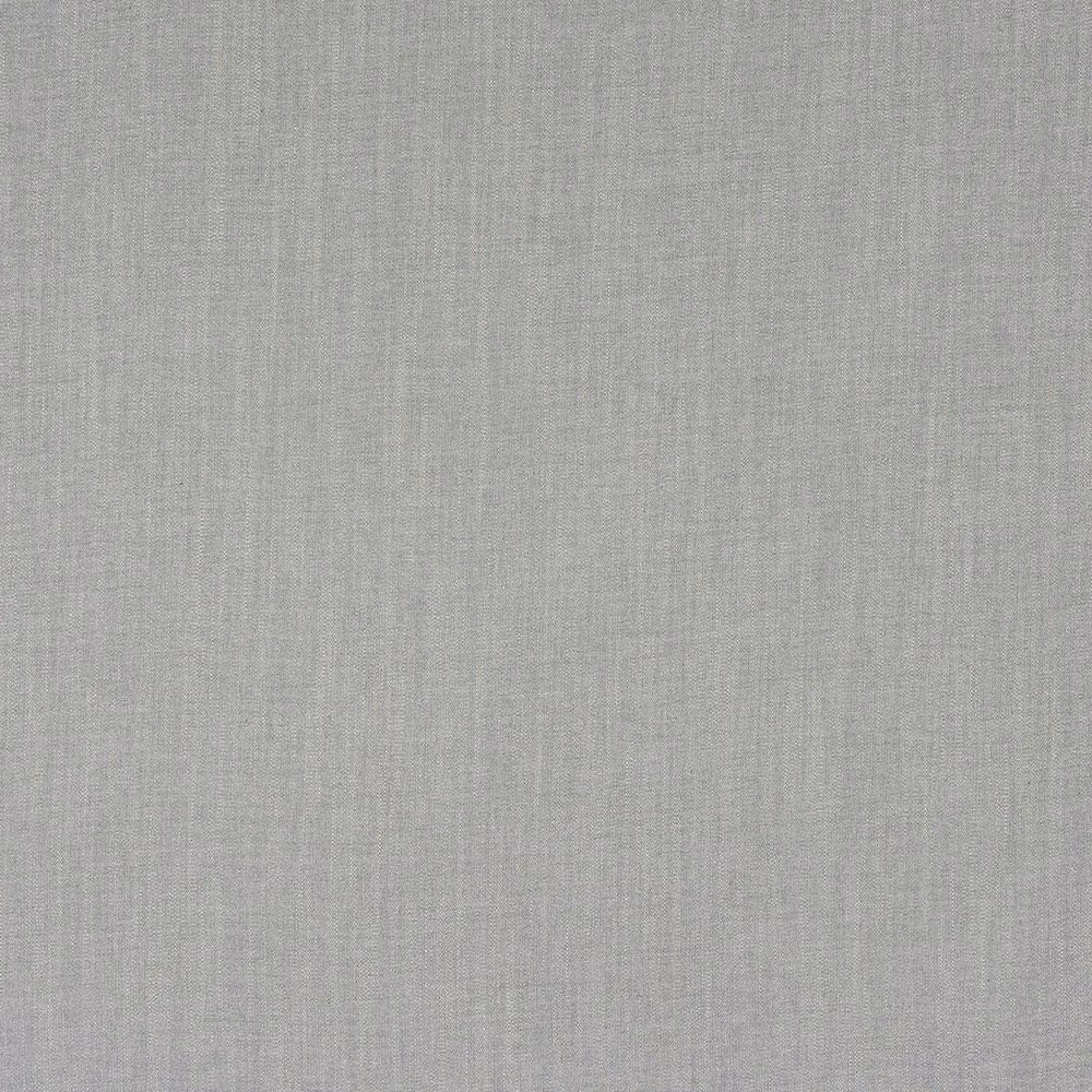 Pale cloud grey plain-woven upholstery fabric with a soft linen-like texture