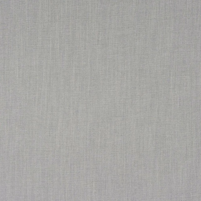 Pale cloud grey plain-woven upholstery fabric with a soft linen-like texture