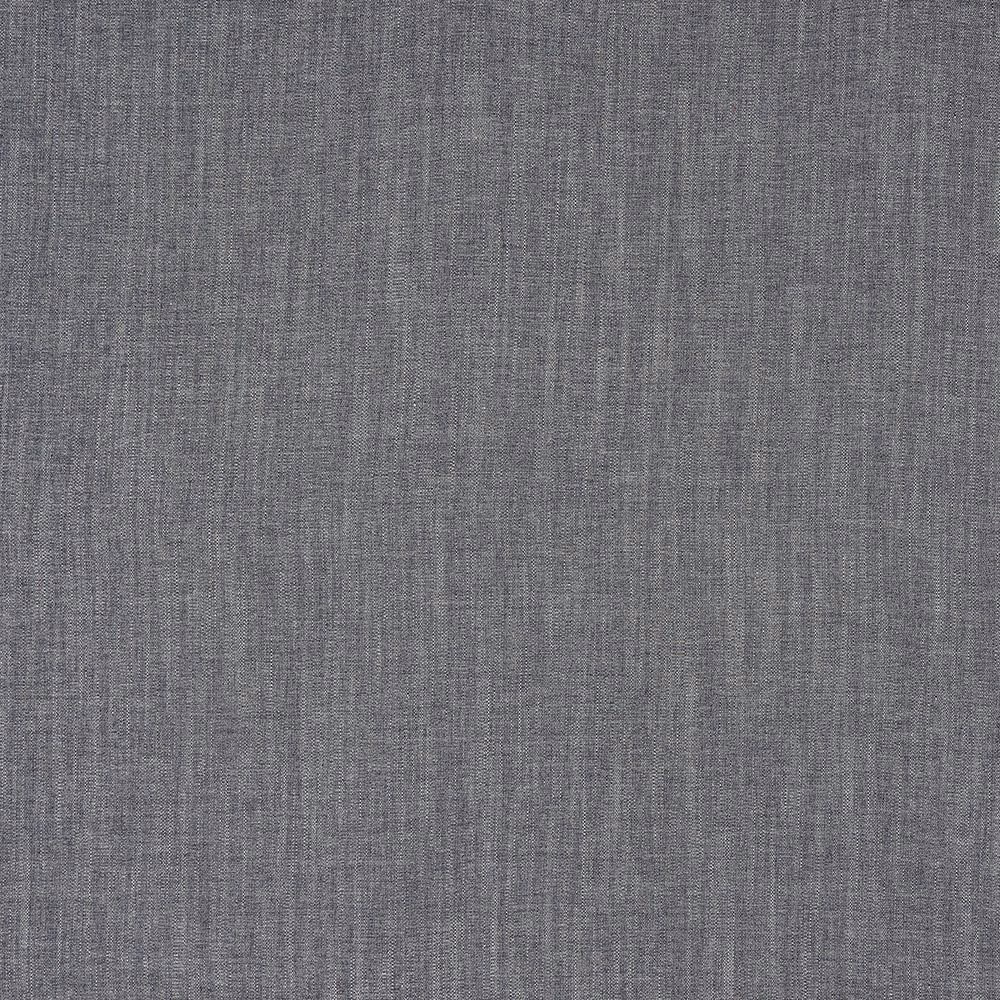 Soft grey plain-weave upholstery fabric with subtle vertical slubs