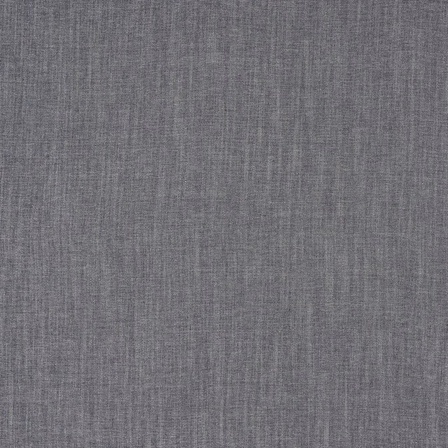 Soft grey plain-weave upholstery fabric with subtle vertical slubs