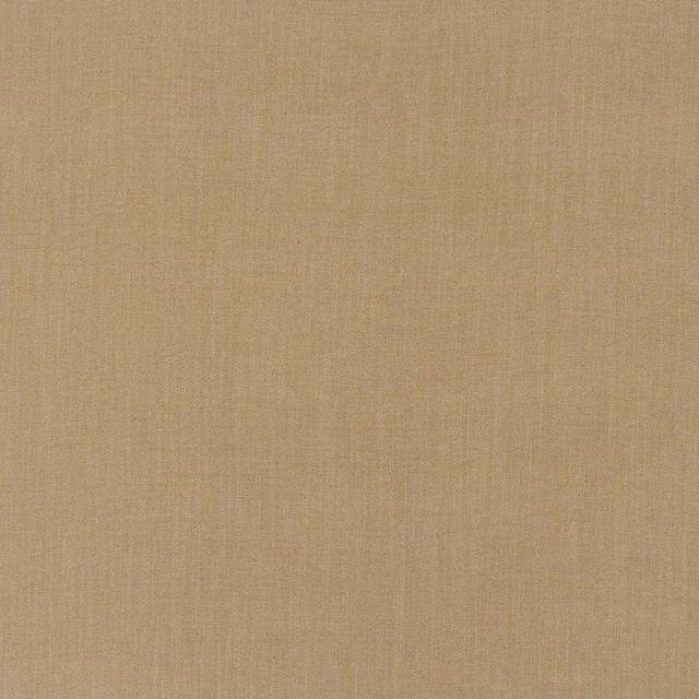 Warm oatmeal beige plain woven upholstery fabric with a soft matte texture