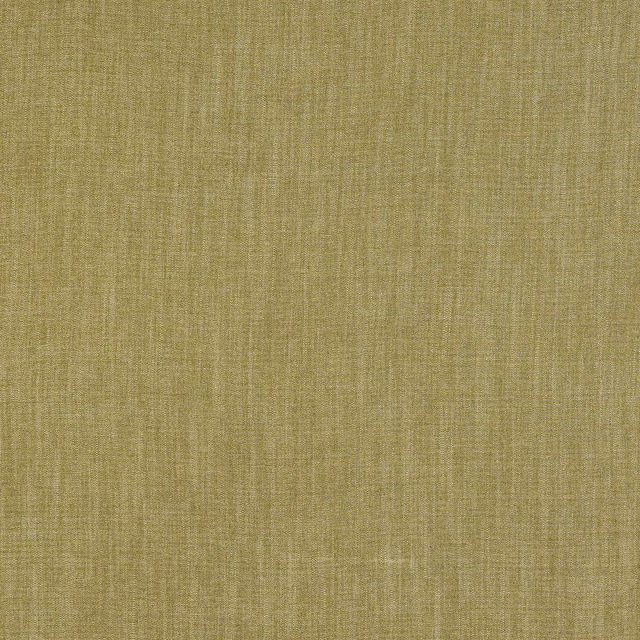 Muted olive woven upholstery fabric with a fine natural texture