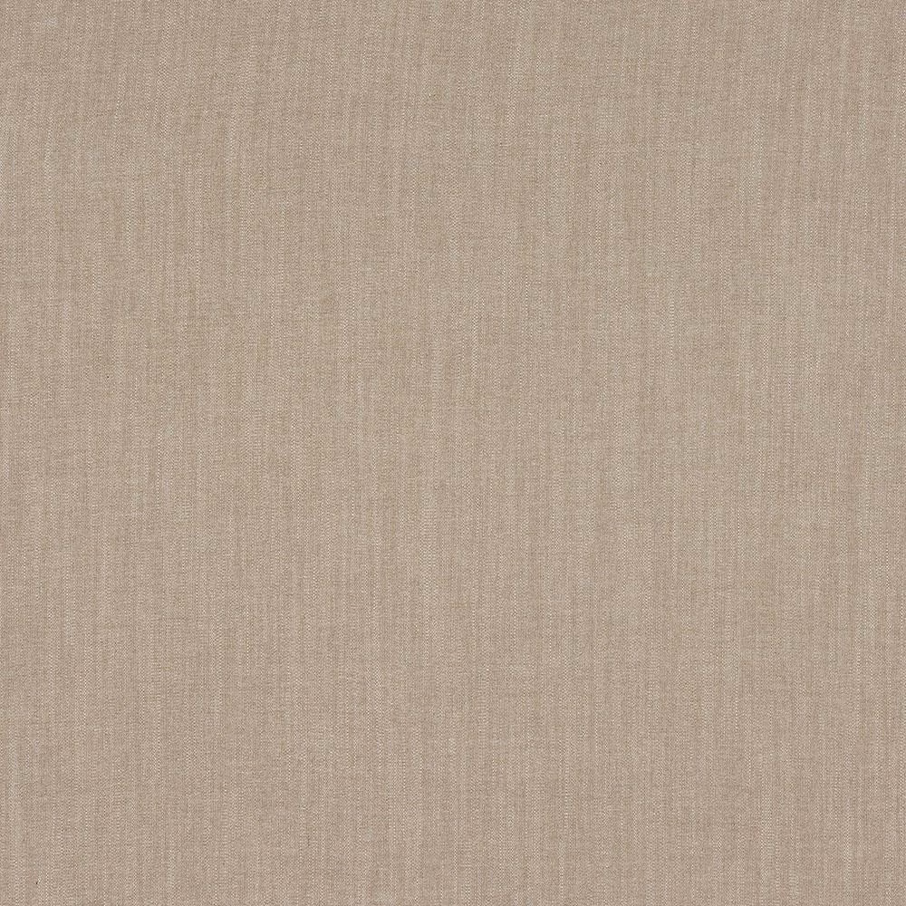 Soft pebble beige woven upholstery fabric with fine linen-like texture