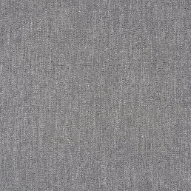 Soft grey woven upholstery fabric with fine slub texture