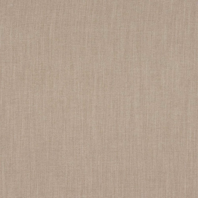 Close-up of Monza FR Praline plain woven fabric in warm beige tones