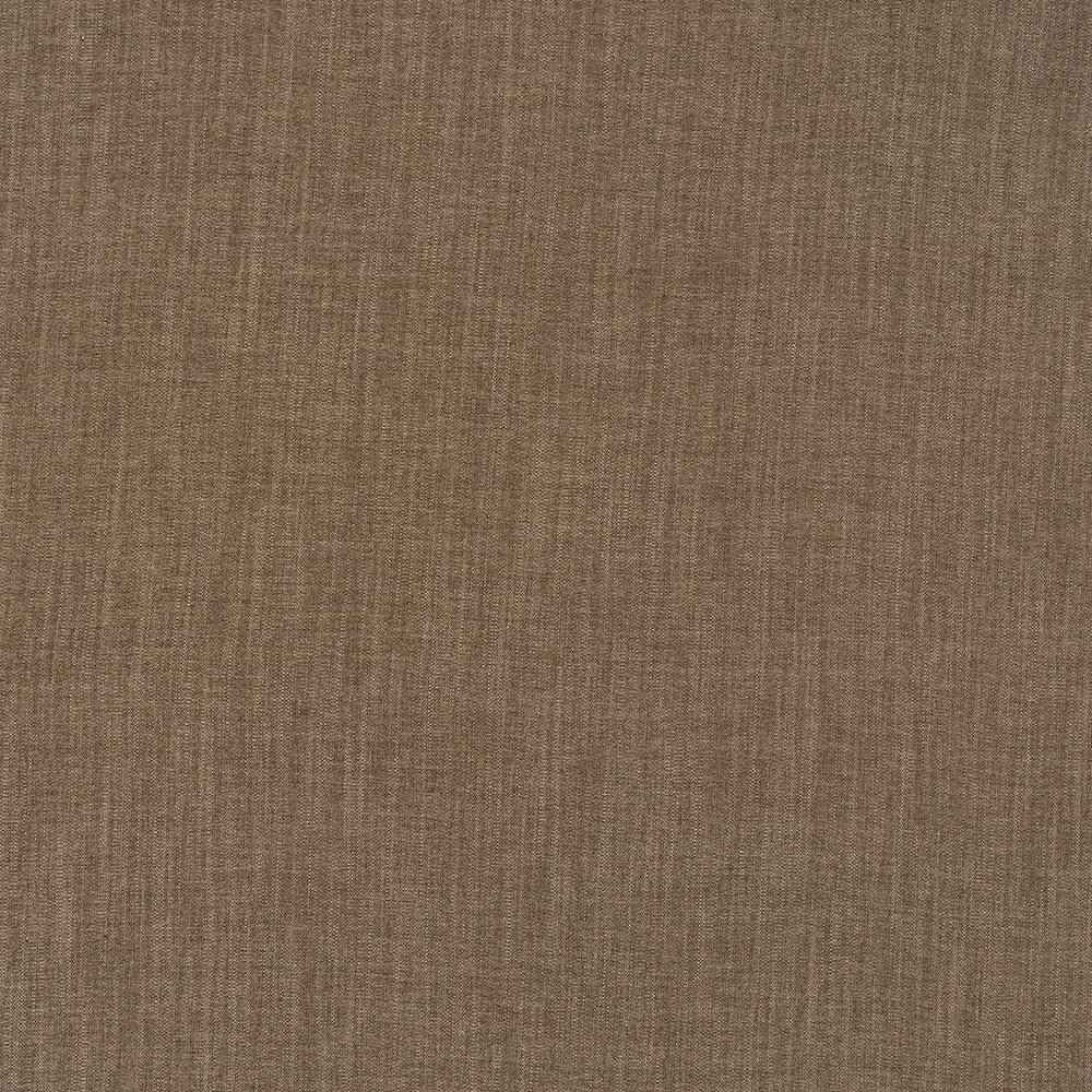 Close-up of muted raspberry taupe woven upholstery fabric with fine linen-like texture