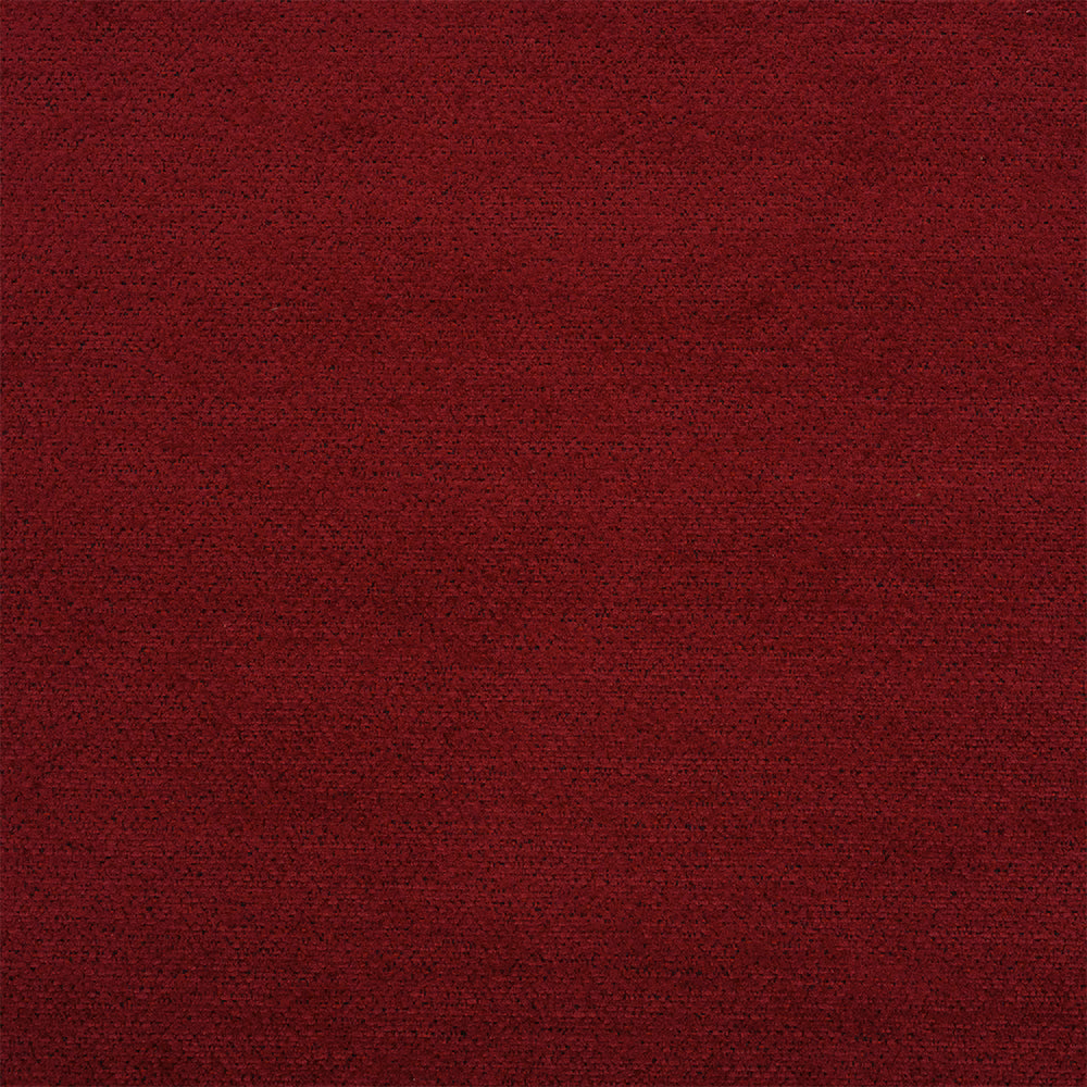 Deep burgundy plain fabric with a fine mottled woven texture