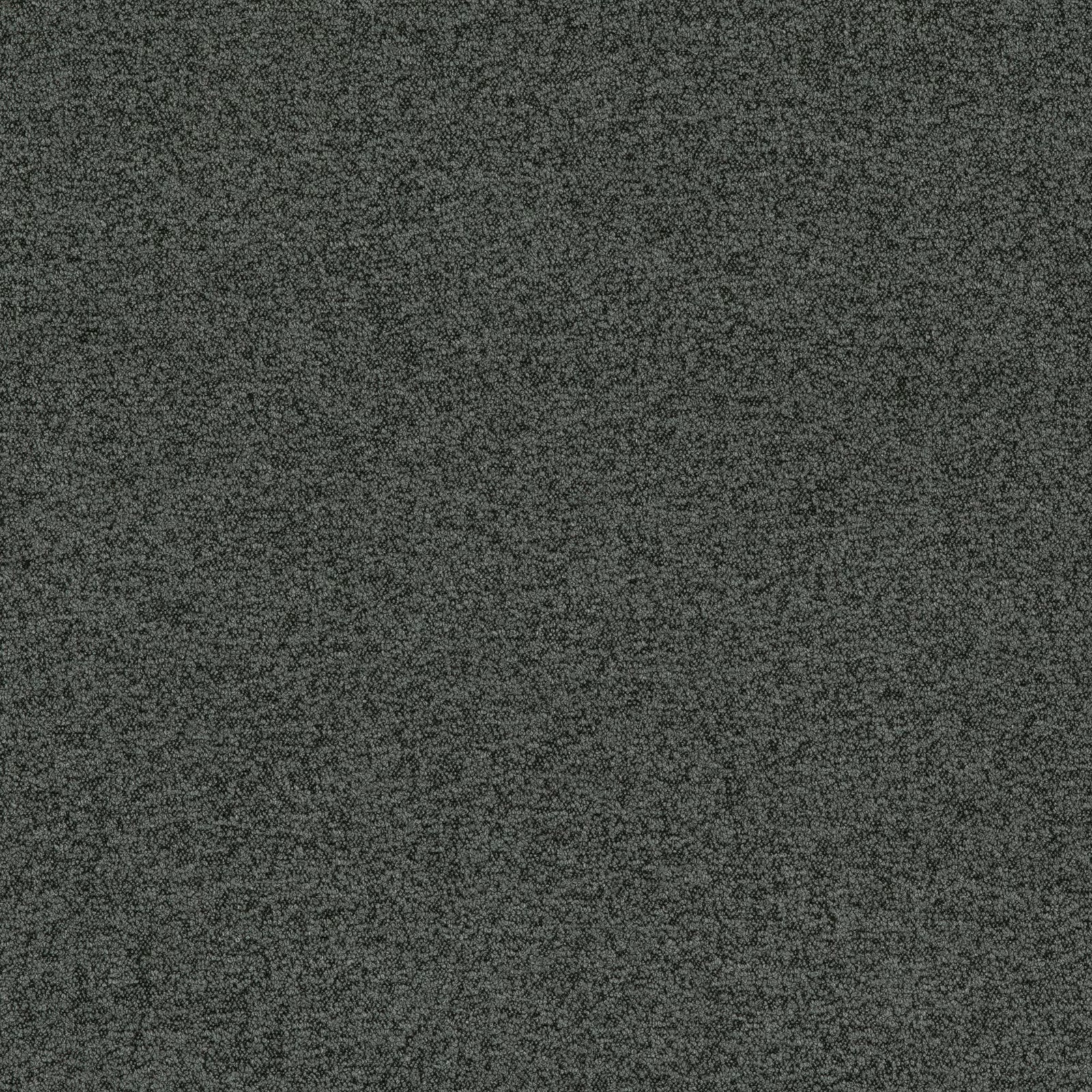 Dark marine blue-grey boucle with a dense, finely flecked woven texture