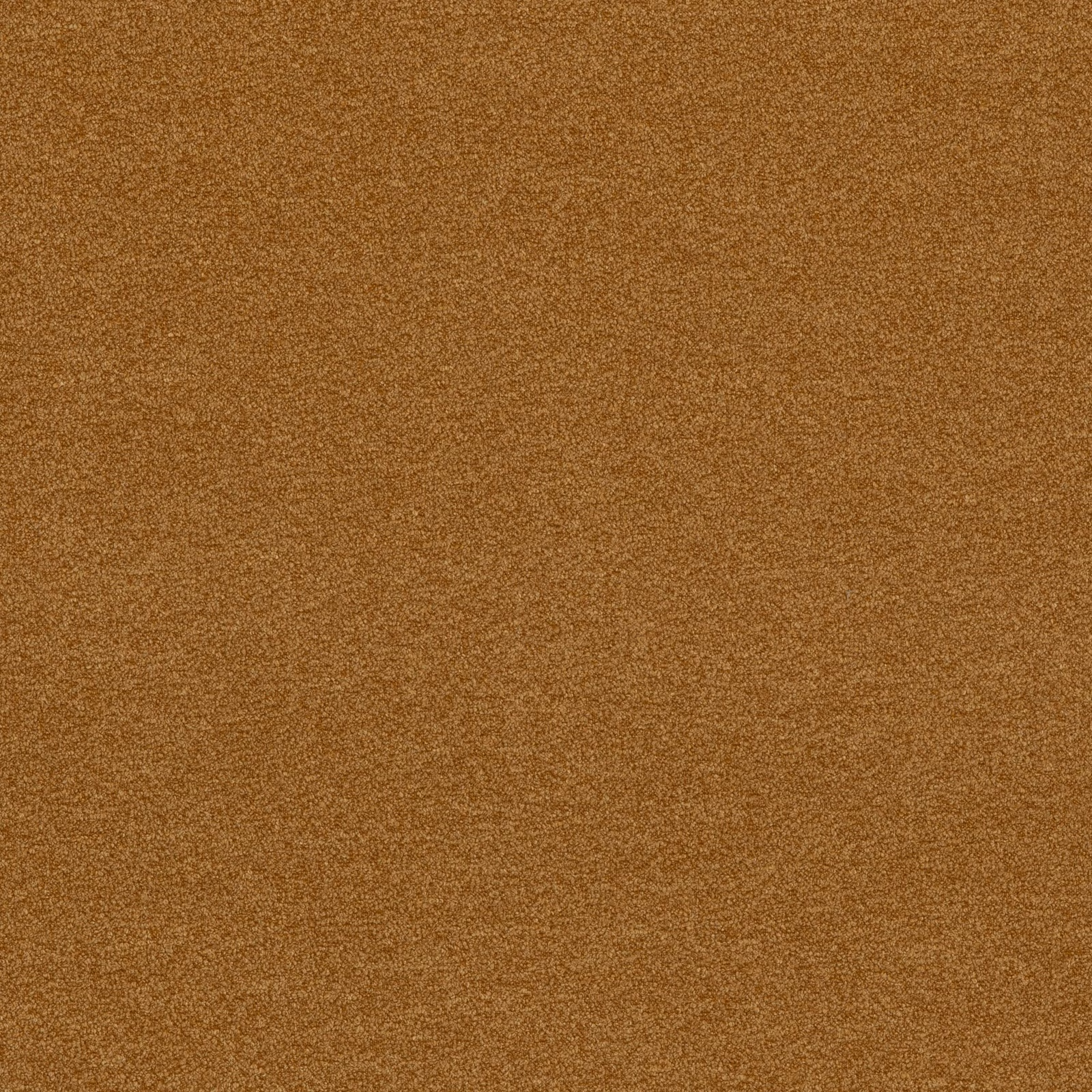 Warm ochre-brown bouclé textile with a dense, softly flecked woven surface