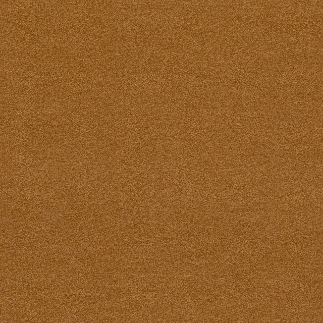 Warm ochre-brown bouclé textile with a dense, softly flecked woven surface