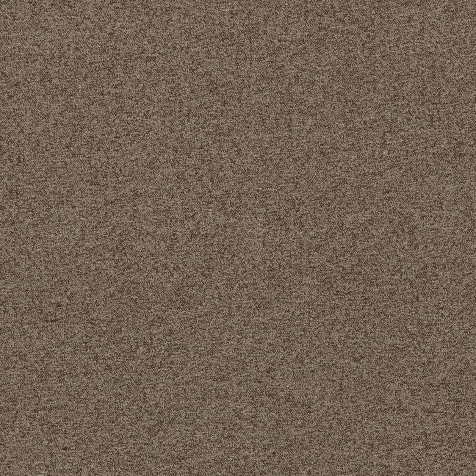 Warm taupe boucle fabric with dense flecked loops and subtly mottled texture