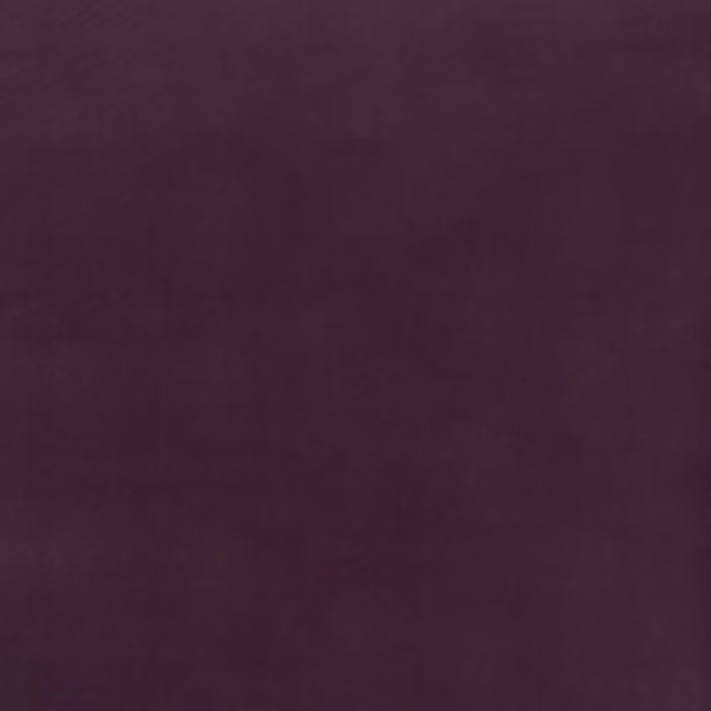 Plain deep aubergine velvet swatch showing subtle nap and tonal light variation