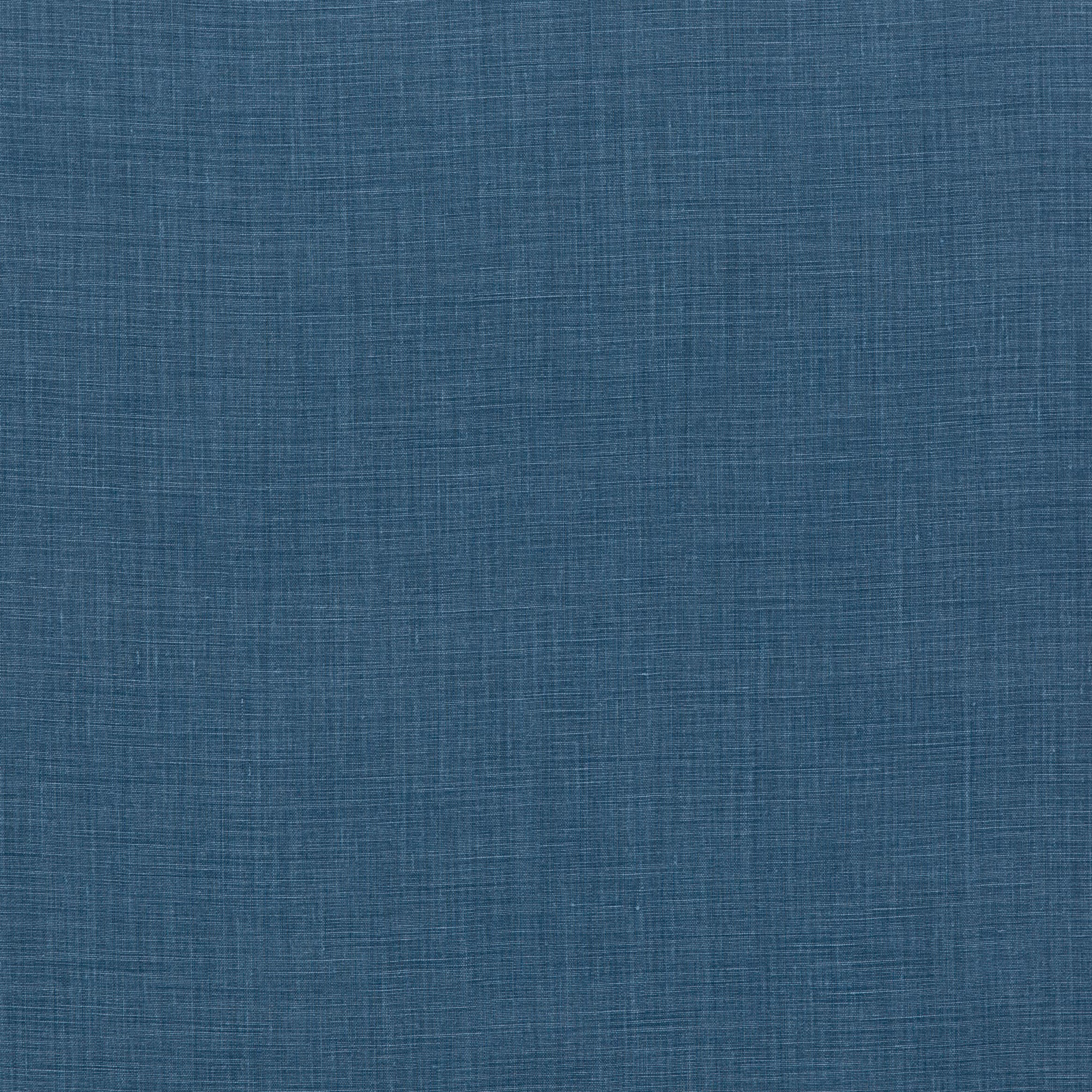 Close-up of cool blue-teal linen with a fine, softly irregular crosshatched weave