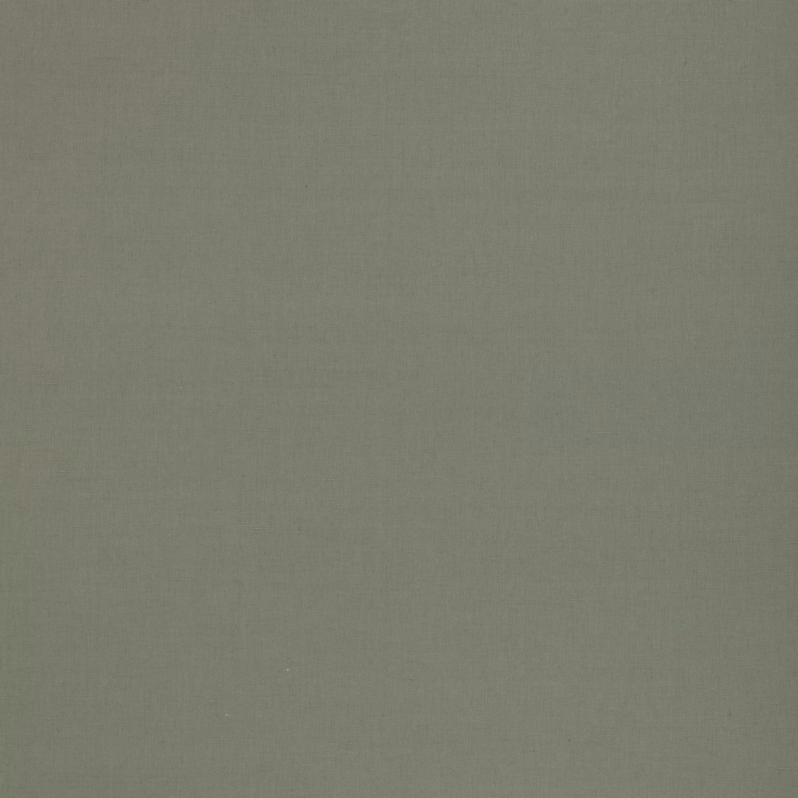 Muted fern green plain weave with a softly mottled linen-cotton texture