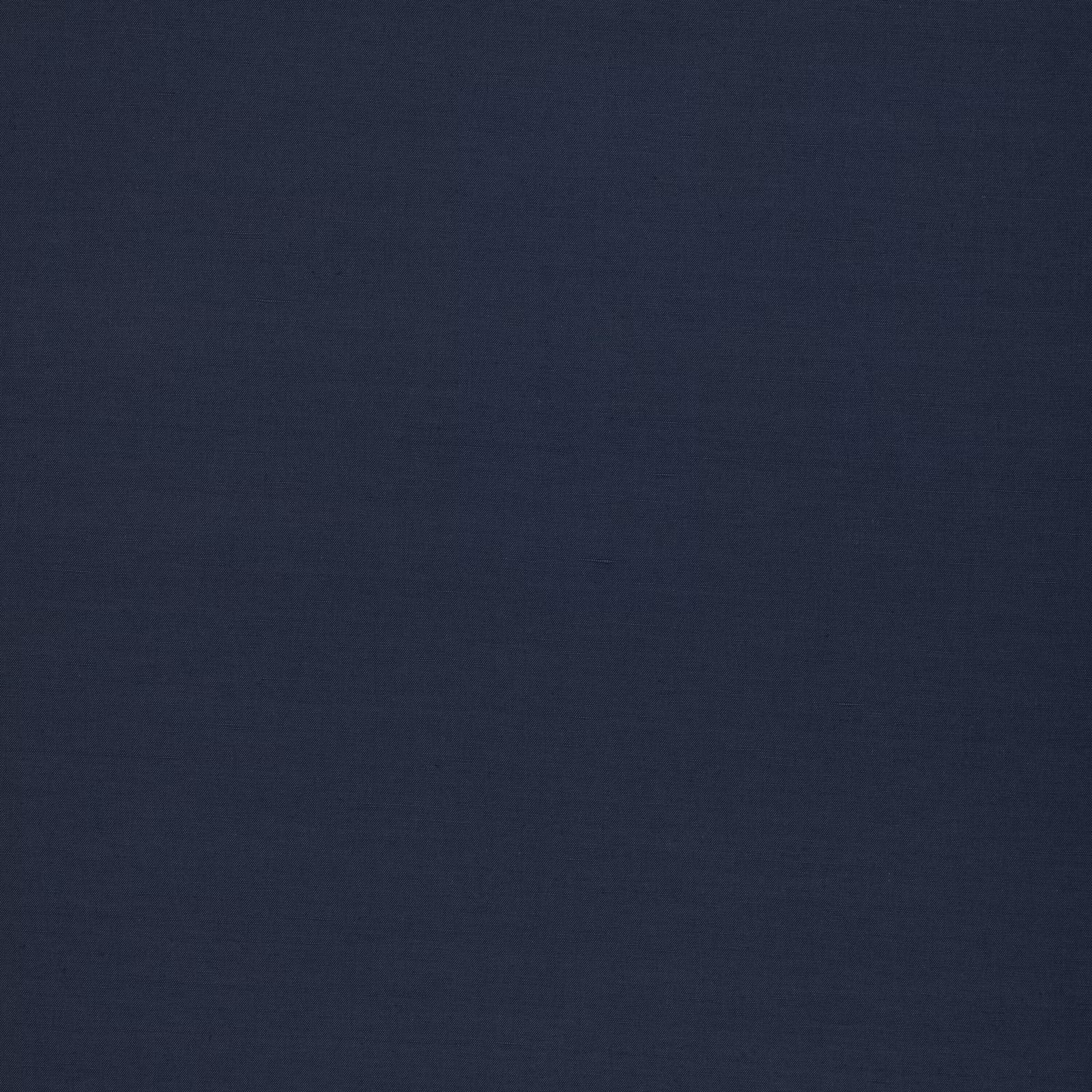 Deep indigo plain weave with subtle linen-like texture and tonal variation