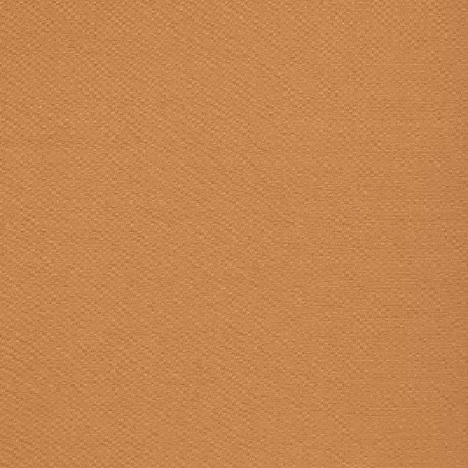 Warm ochre plain-weave fabric showing a subtle linen-rich texture