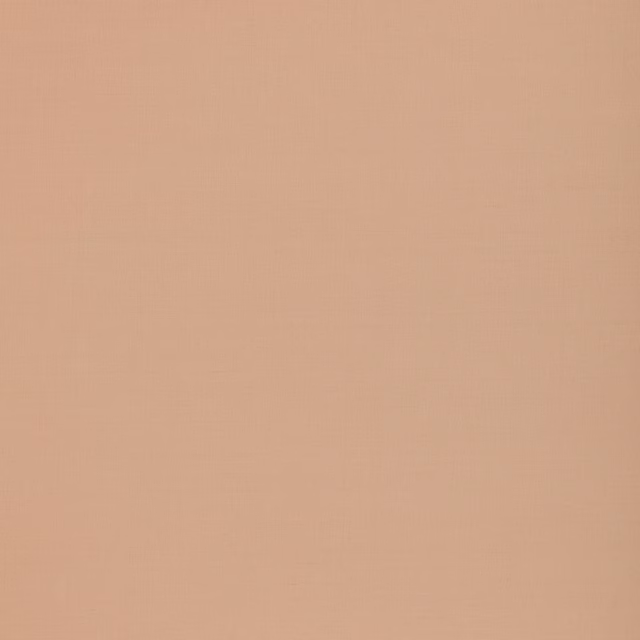 Warm sandy blush plain weave with subtly visible linen-cotton texture