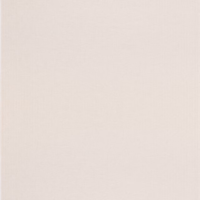 Close-up of pale chalk ivory linen showing a fine, softly irregular plain weave