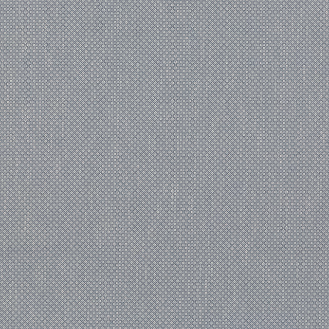 Muted blue-grey fabric with a fine, tightly woven diamond lattice texture