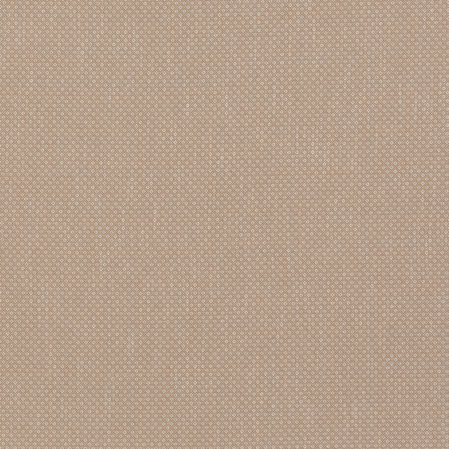 Warm sand-taupe woven textile with a tiny, evenly spaced diamond trellis texture