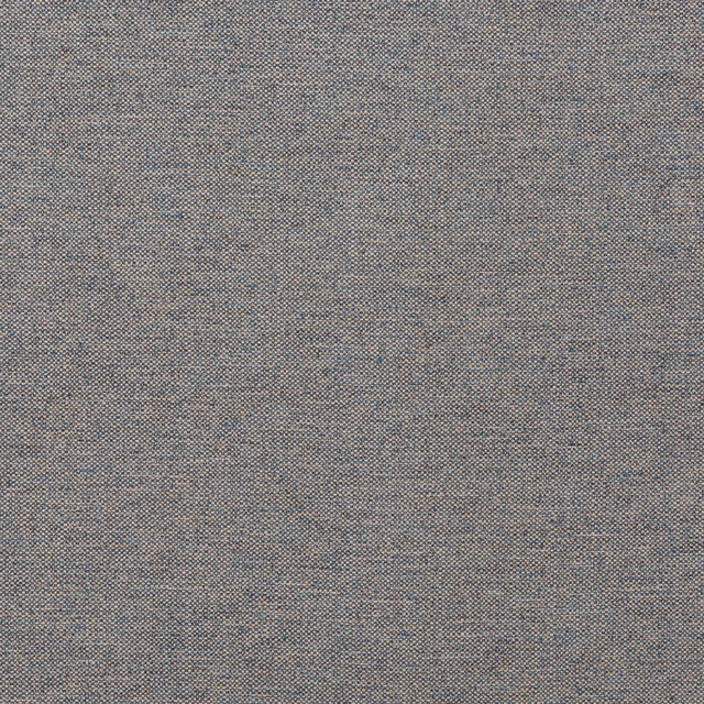 Mottled indigo blue-grey textile with fine taupe flecks and a close woven texture