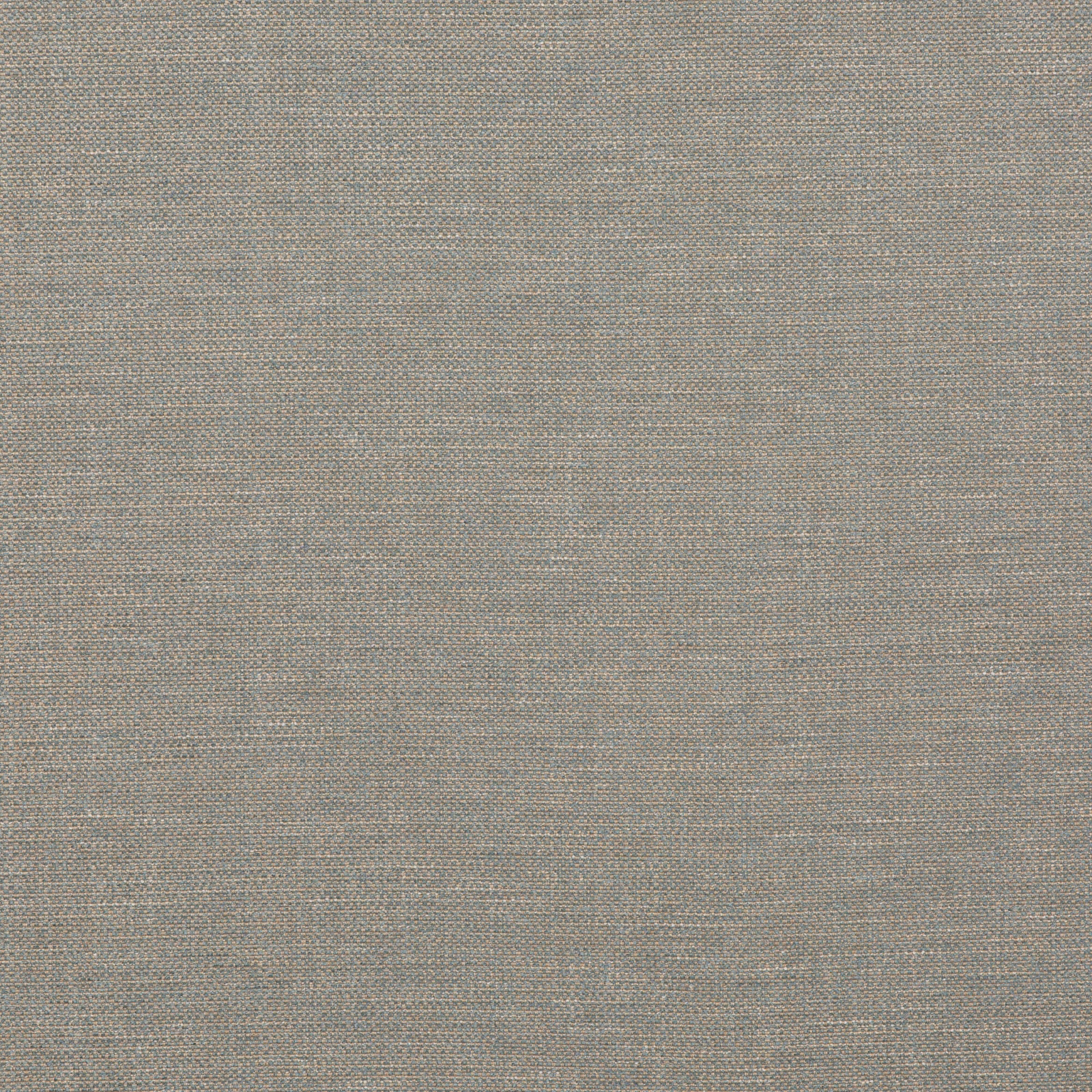 Close-up of muted blue-teal fabric with fine flecked woven texture