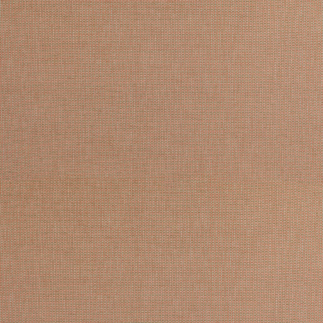 Muted soft red woven textile with tiny tan checks and a fine ribbed texture