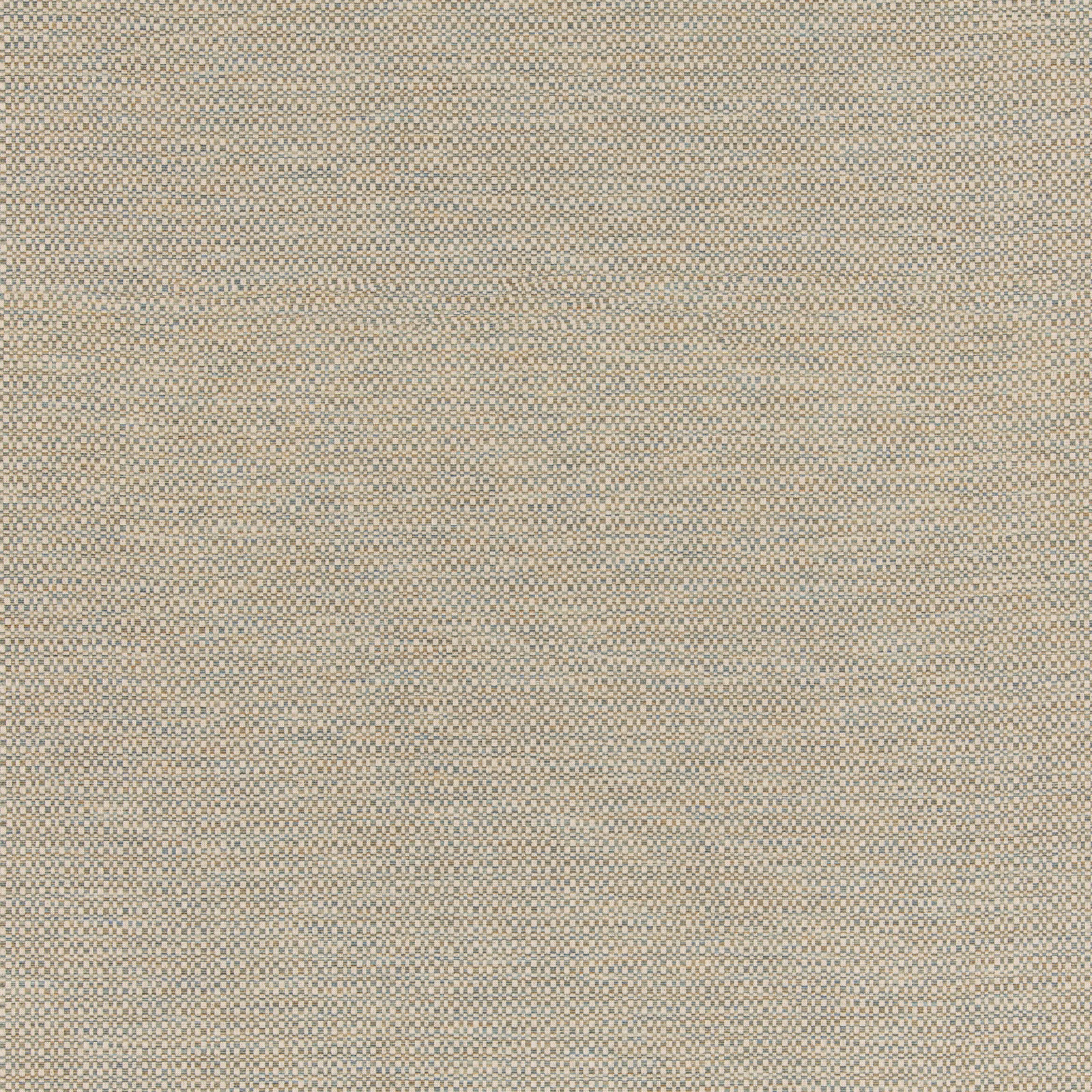 Muted aqua-blue and beige micro-check woven texture in close-up