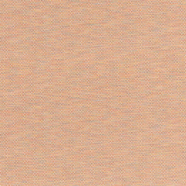 Soft coral-peach woven fabric with a fine, closely grained micro-check texture