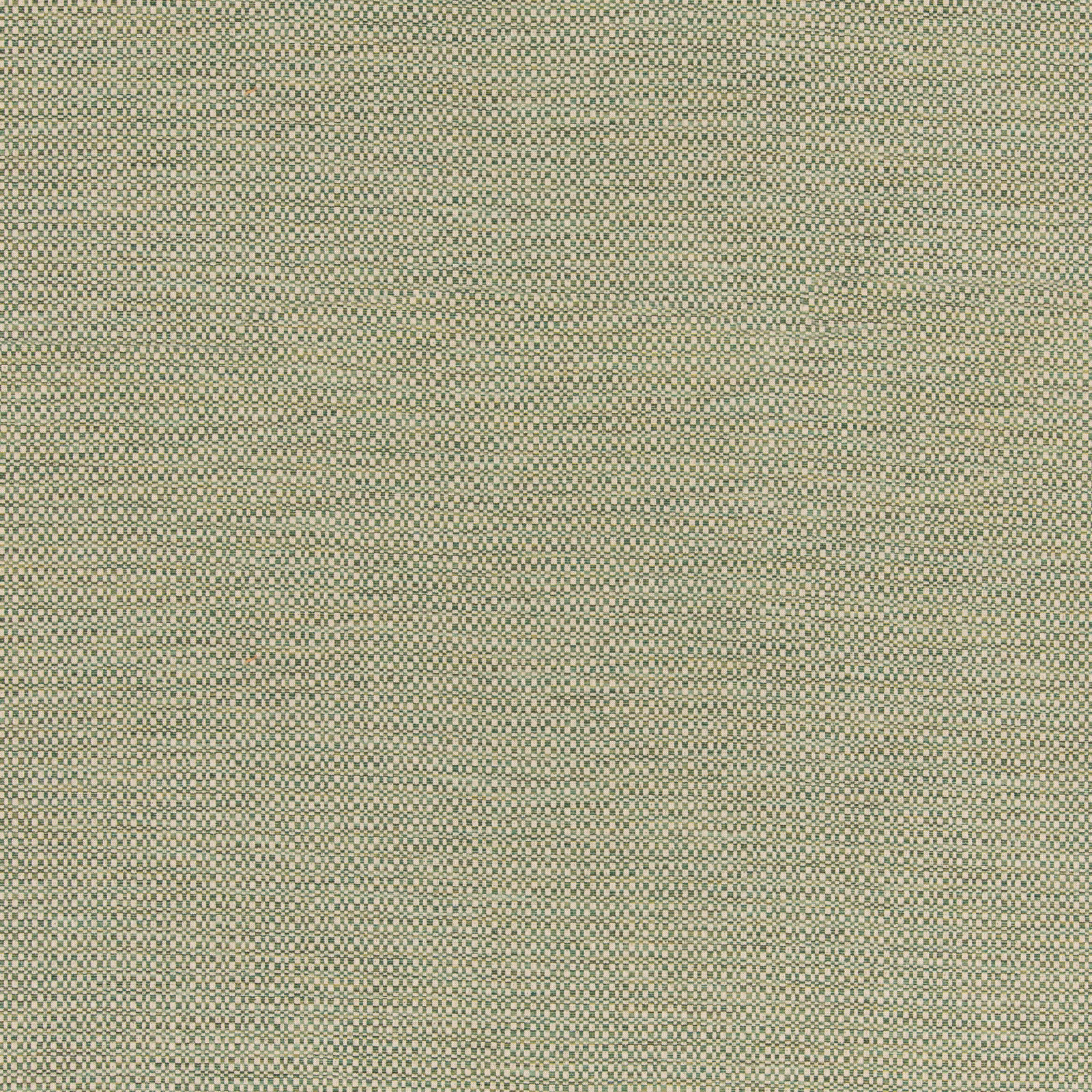 Muted sage green fine-check weave with cream and olive flecks