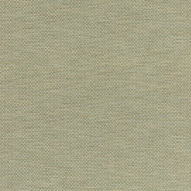 Muted sage green fine-check weave with cream and olive flecks
