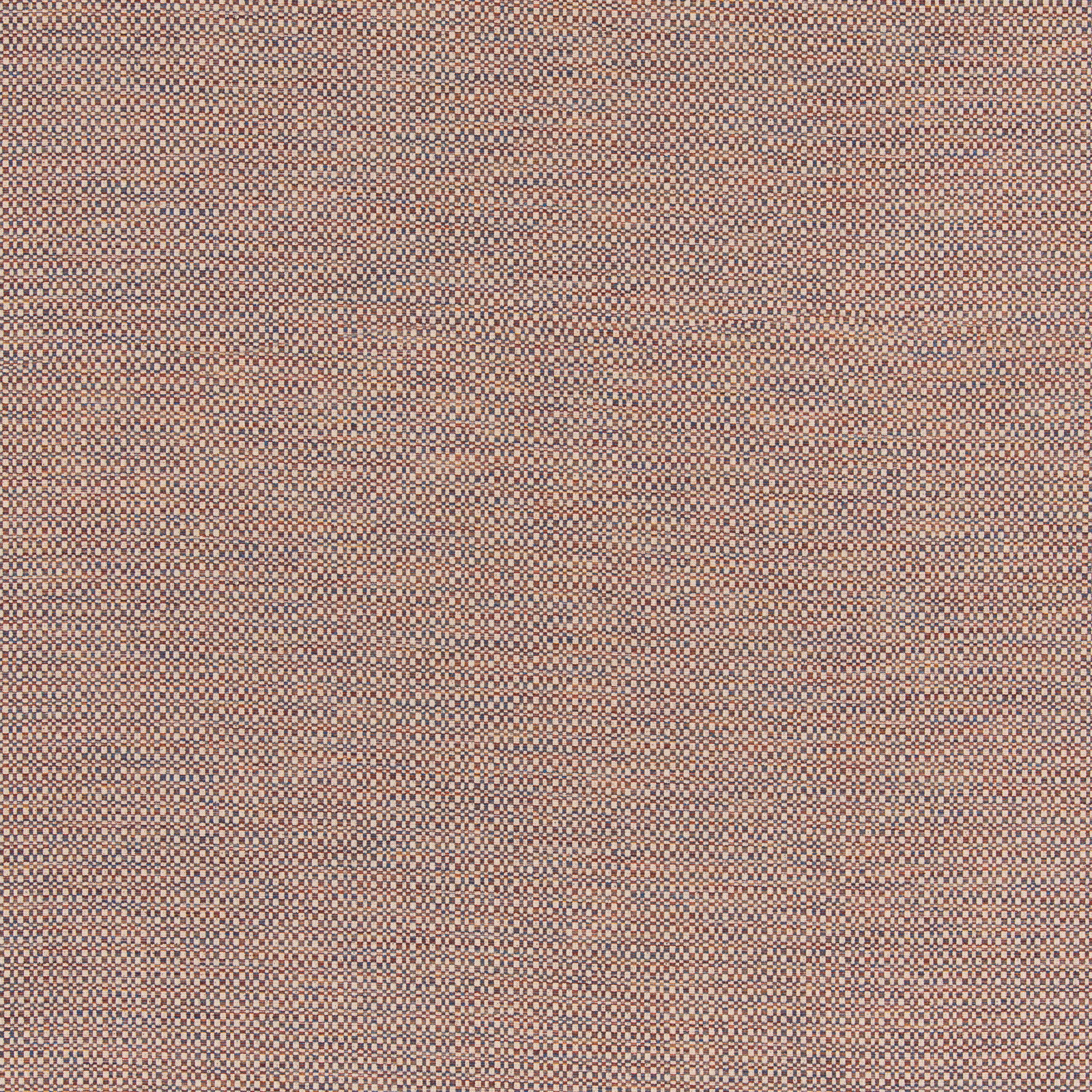 Close-up of Hopton Red/Blue’s tiny muted red and blue woven check texture