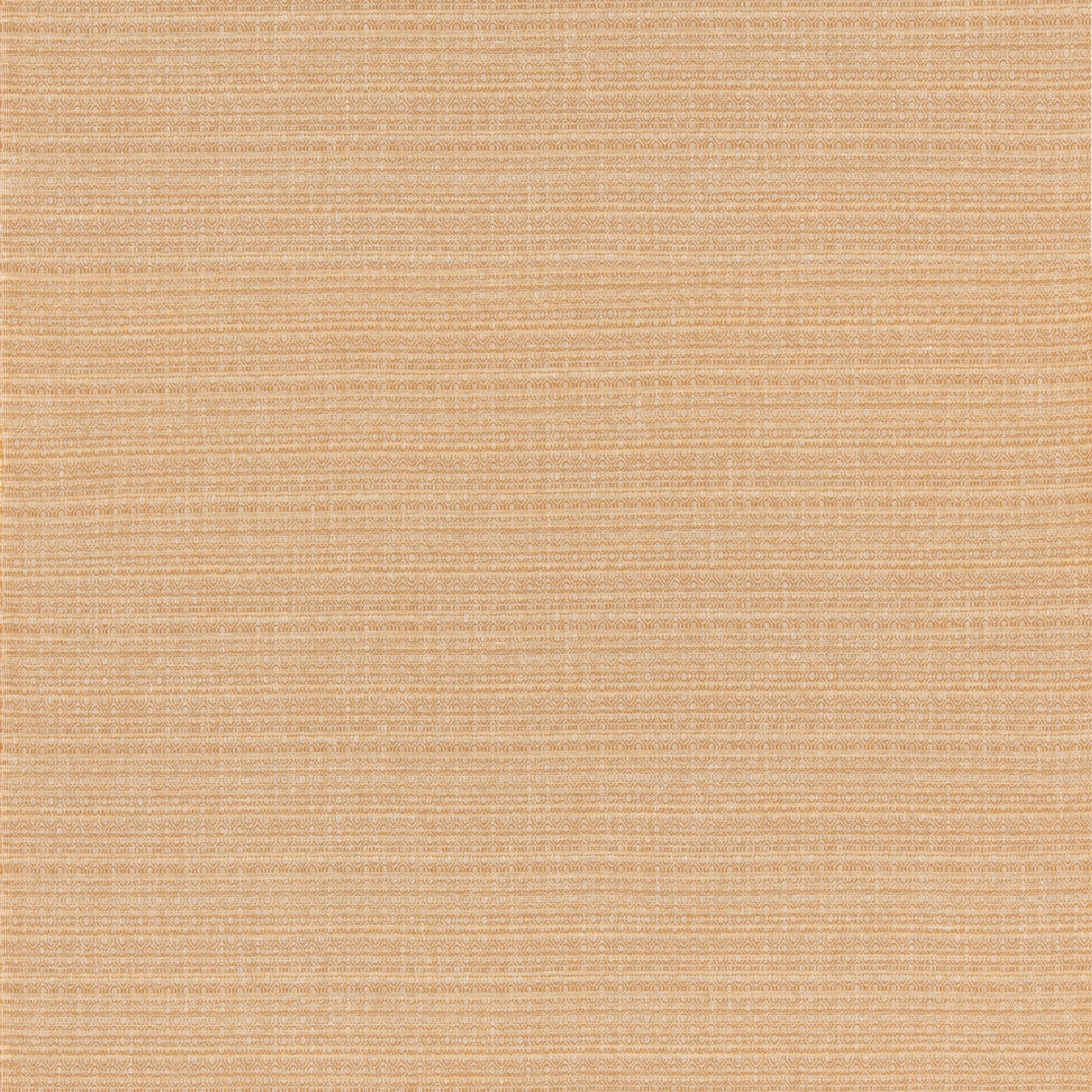 Warm Saxon ochre woven textile with fine horizontal striations and softly varied texture