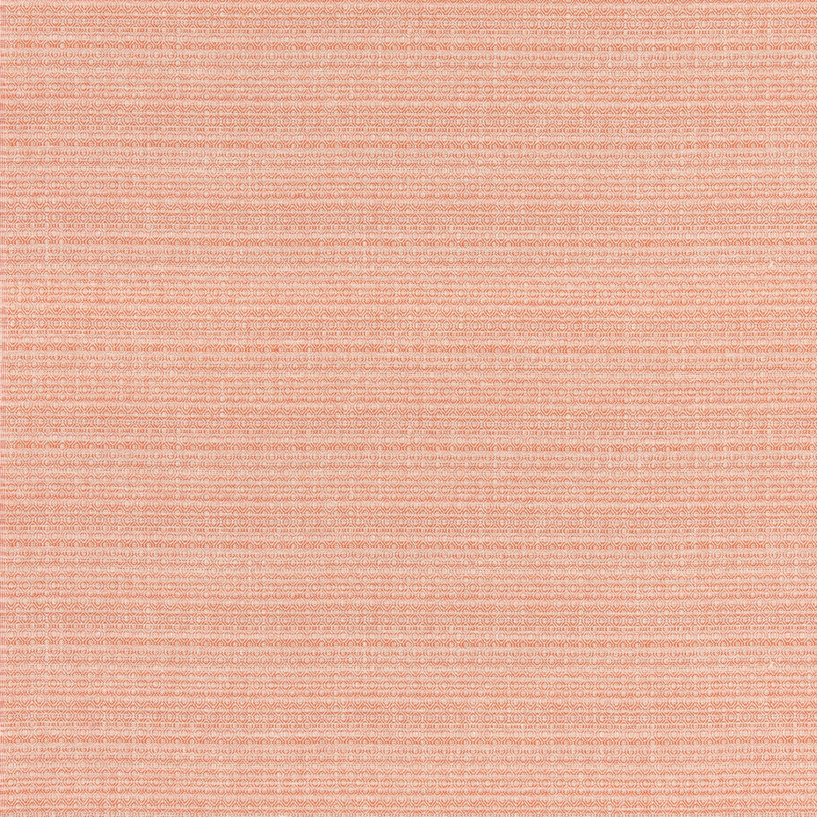 Muted Saxon red woven textile with fine horizontal tonal striations and soft texture