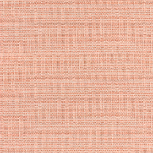 Muted Saxon red woven textile with fine horizontal tonal striations and soft texture