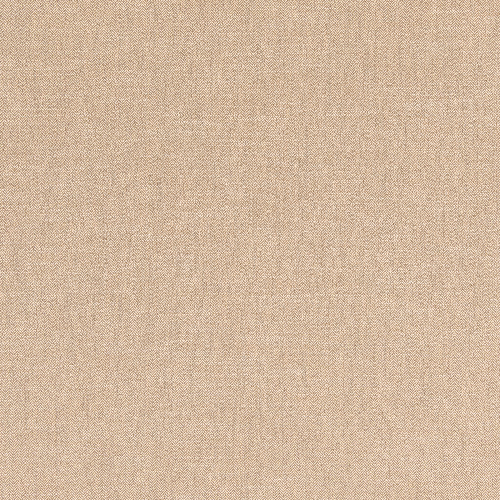 Warm parchment beige fabric with a fine woven herringbone texture