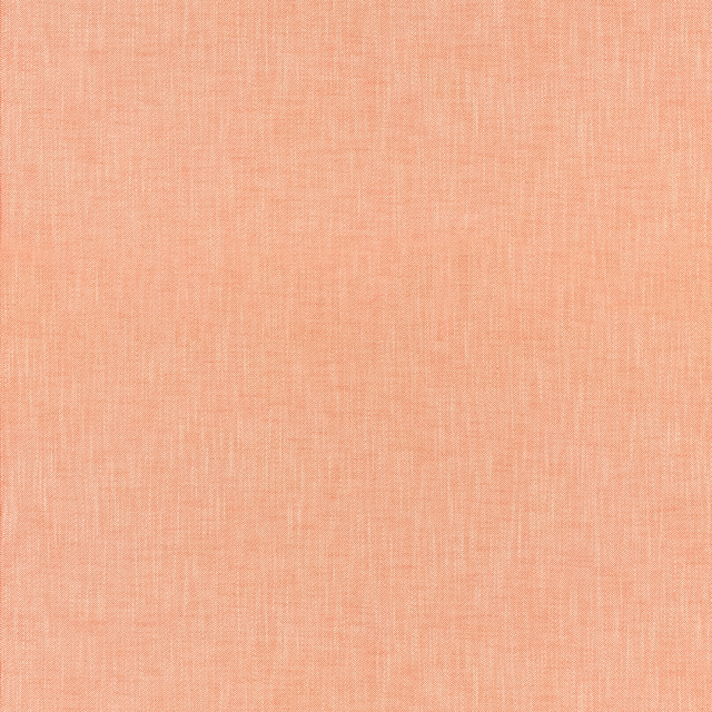 Soft coral-red woven fabric with fine crosshatch texture and subtle tonal variation