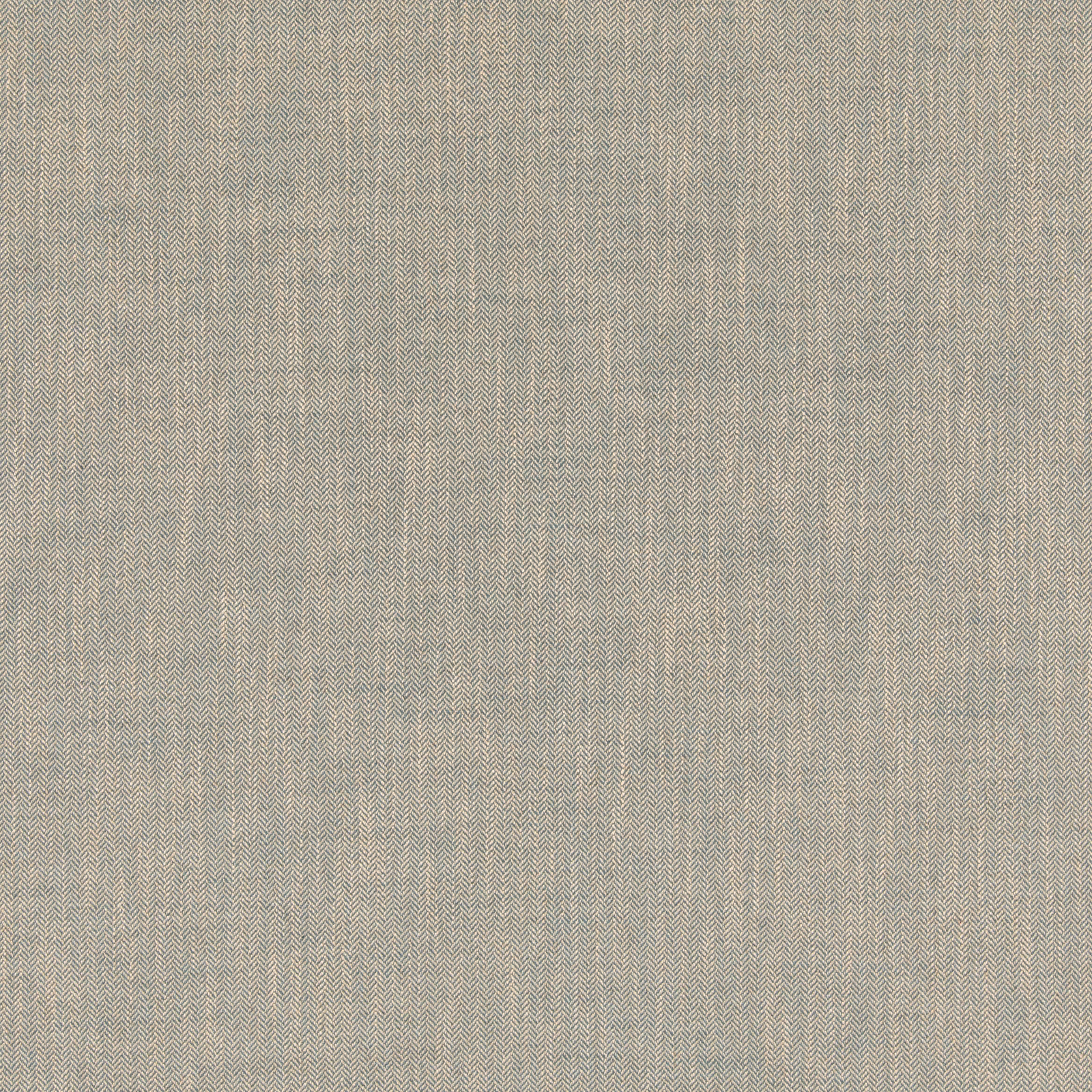 Muted teal and grey woven fabric with a fine broken herringbone texture