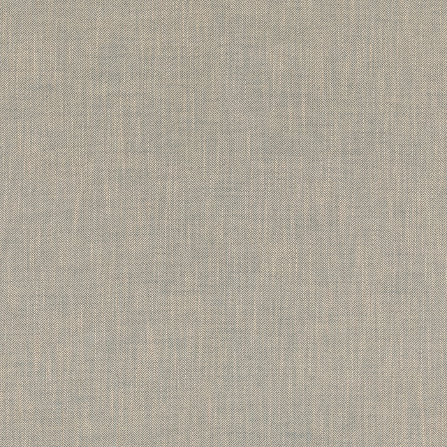 Muted teal and grey woven fabric with a fine broken herringbone texture