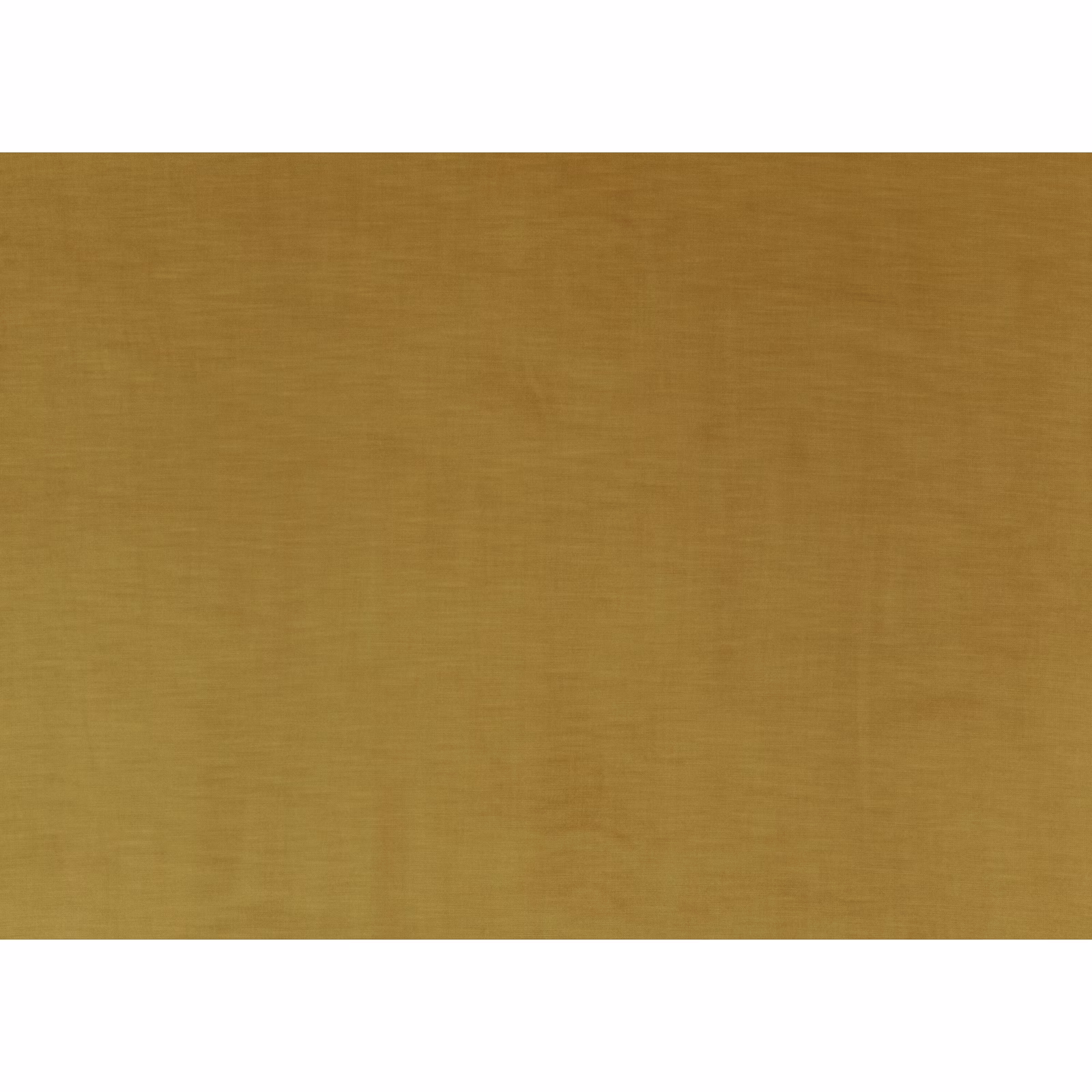 Warm ochre velvet with a softly brushed, subtly striated pile catching the light