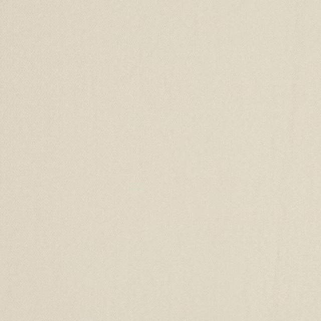 Warm ivory plain woven fabric with a fine texture and subtle soft sheen