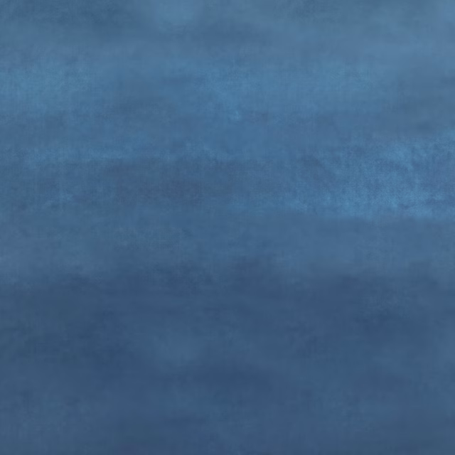 Deep royal blue velvet with softly mottled nap and subtle directional sheen