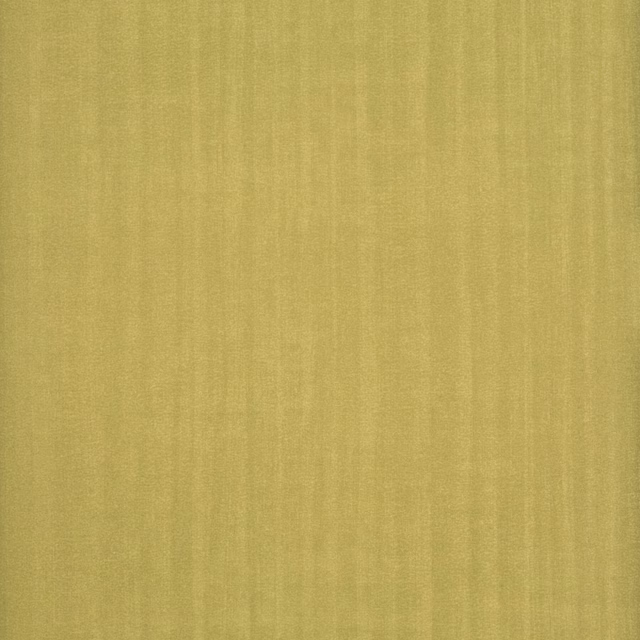 Burnished yellow wallpaper with fine vertical striations and a softly lustrous surface