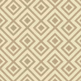 Warm light grey linen with taupe nested diamond pattern on a pale ground