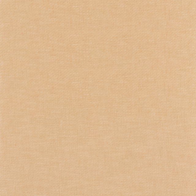 Close-up of warm ochre plain weave with a fine, even texture
