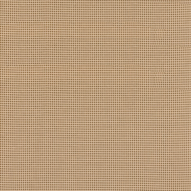 Close view of Daisy Check Olive's tiny olive and tan woven check